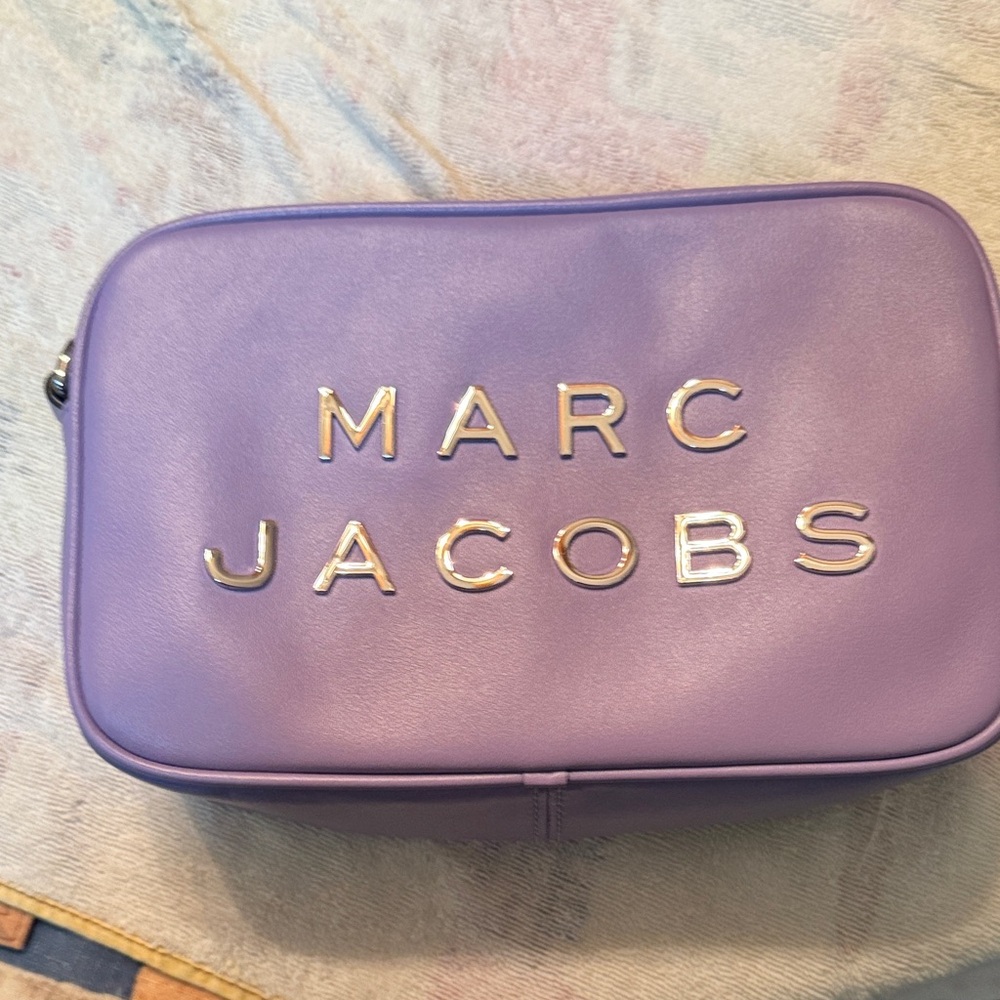 Marc Jacobs Lavender Leather Clutch